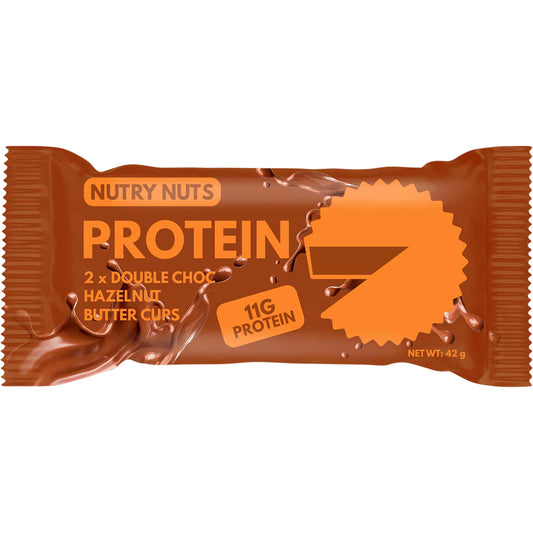 NUTRY NUTS Protein Hazelnut Butter Cups Double Choc x 12