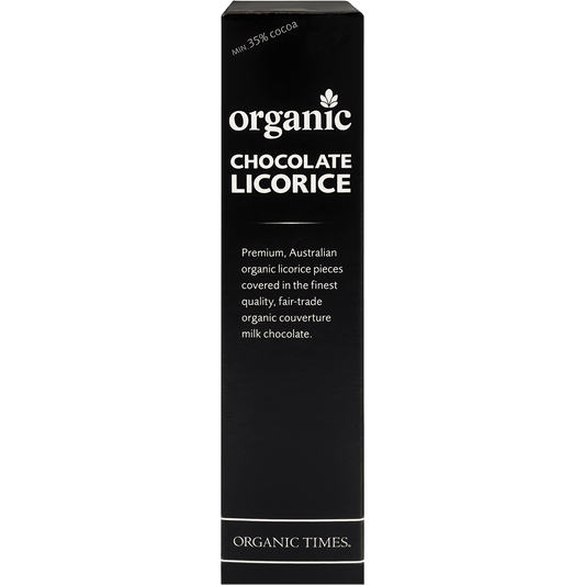 Organic Times Milk Chocolate Licorice