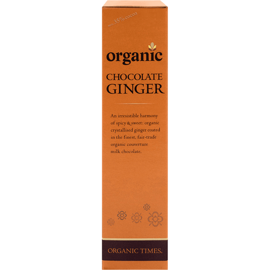 Organic Times Milk Chocolate Ginger