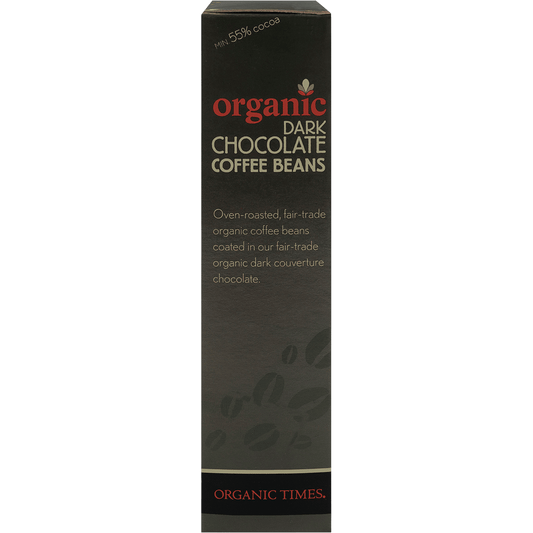 Organic Times Dark Chocolate Coffee Beans