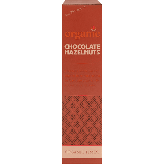 Organic Times Milk Chocolate Hazelnuts