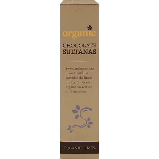Organic Times Milk Chocolate Sultanas
