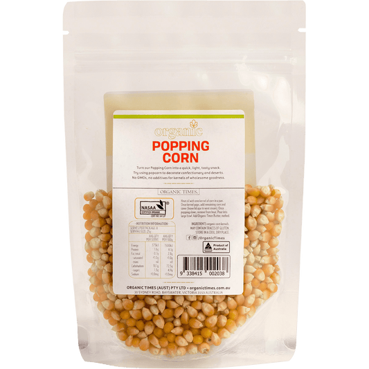 Organic Times Popping Corn