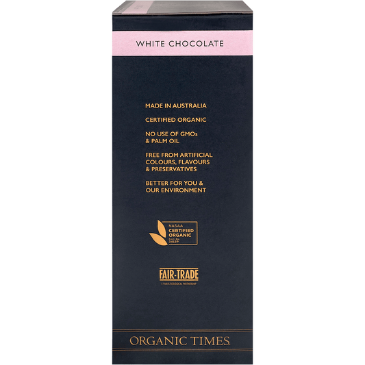 Organic Times White Chocolate Strawberries
