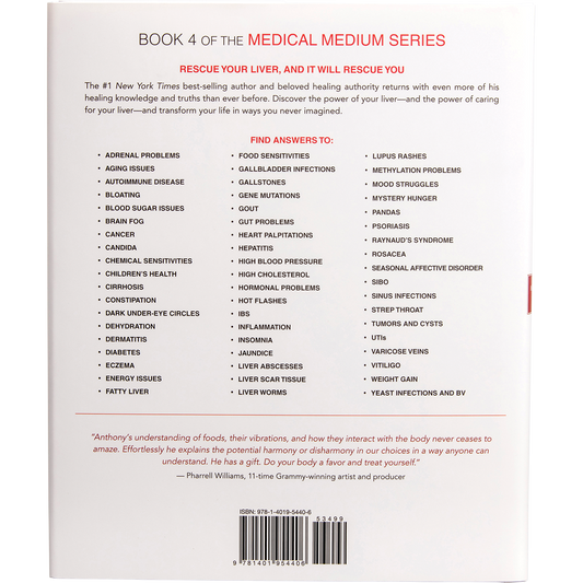 Books Medical Medium Liver Rescue By Anthony William
