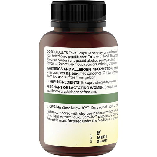 Comvita Olive Leaf Extract Capsules 12 x 60 Caps