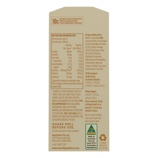 OMG Oat Milk Coffee Proatein - Box of 12