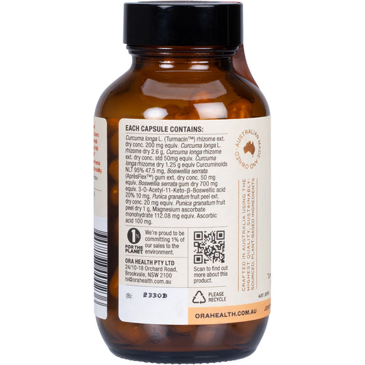 ORA HEALTH Curcumin BioComplex 1 x 90 Caps
