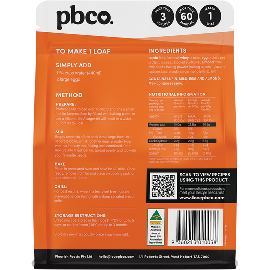 PBco Protein Bread Mix