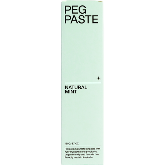 Peg Paste Natural Toothpaste with Hydroxyapatite Natural Mint