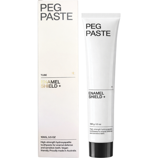 Peg Paste Natural Toothpaste Hydroxyapatite Enamel Shield Mint