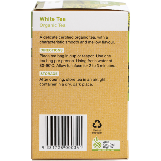 Planet Organic White Tea Herbal Tea Bags