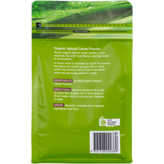 Planet Organic Cacao Powder