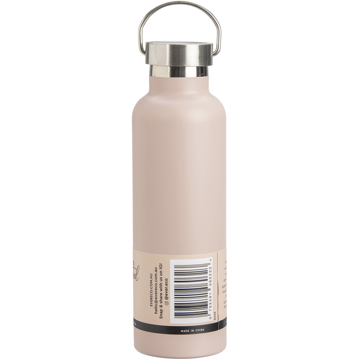 EVER ECO Insulated Stainless Steel Bottle Rose 1 x 750ml