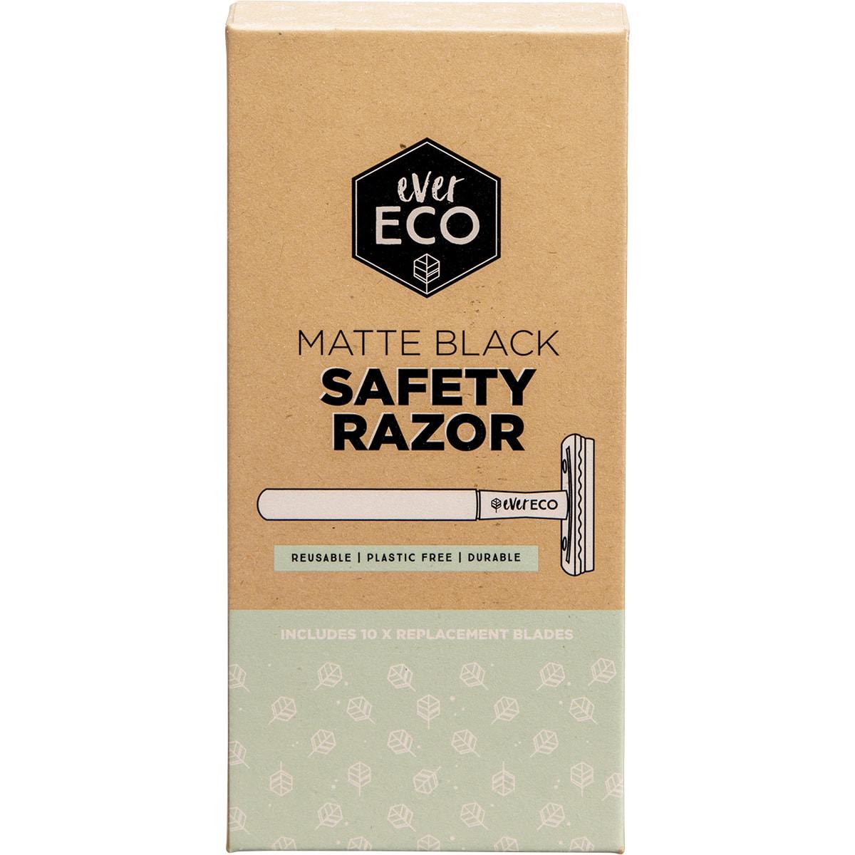 EVER ECO Safety Razor Matte Black x 1