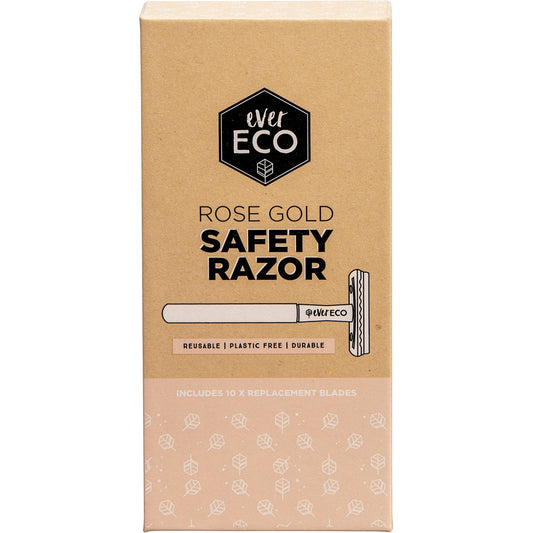 EVER ECO Safety Razor Rose Gold x 1