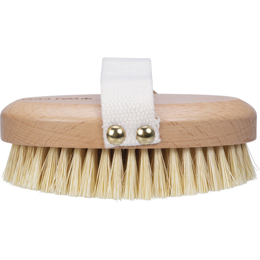 EVER ECO Dry Body Brush Beech Wood Handle, Sisal Bristles x 1