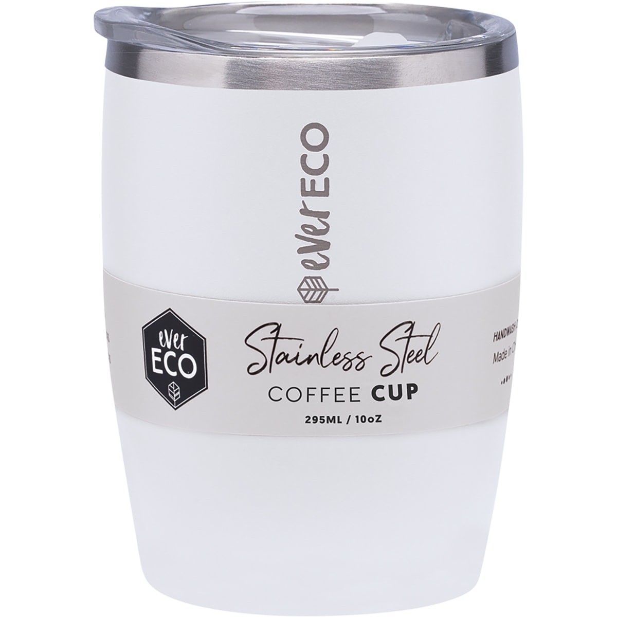EVER ECO Insulated Coffee Cup Cloud 1 x 295ml