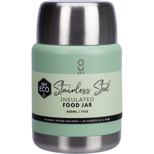 Ever Eco Insulated Stainless Steel Food Jar Sage