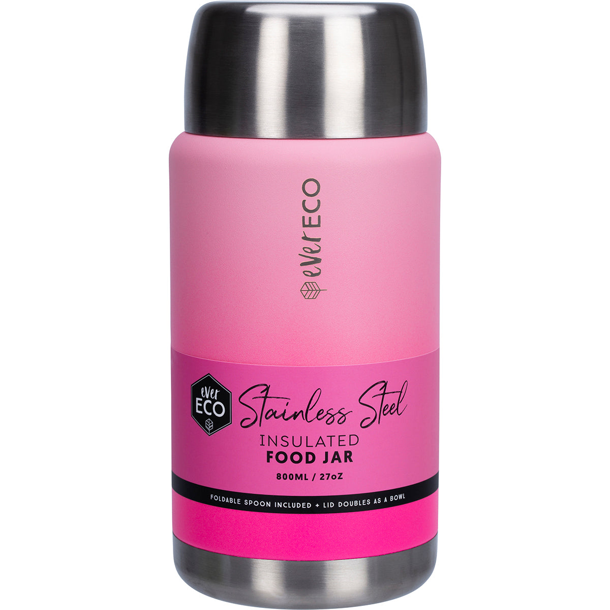 EVER ECO Insulated Stainless Steel Food Jar Rise 1 x 800ml