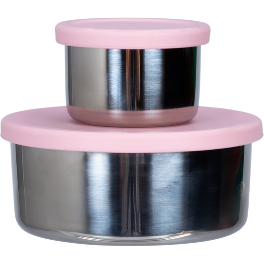 Ever Eco Stainless Steel Leakproof Snack Pods Sorbet