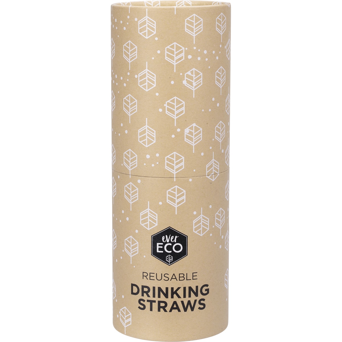 EVER ECO Stainless Steel Straws Bent Rose Gold 1 x 25pk