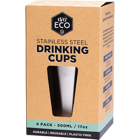 Ever Eco Stainless Steel Drinking Cups