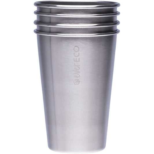 EVER ECO Stainless Steel Drinking Cups 4 x 500ml