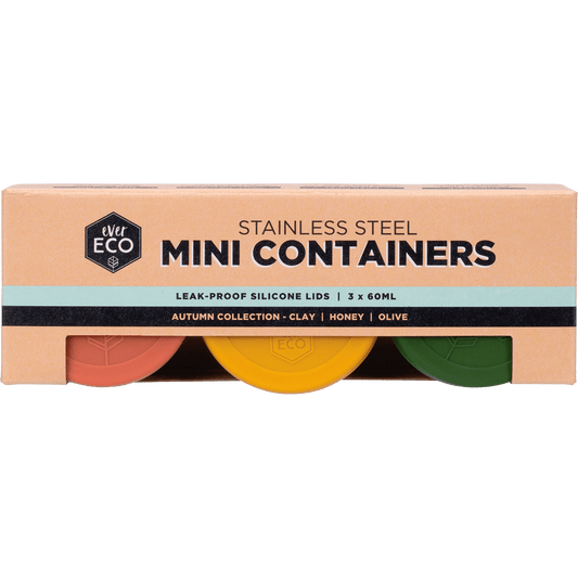 Ever Eco Stainless Steel Mini Containers Autumn Leak Resistant