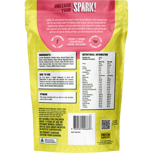 Protein Supplies Australia Spark Pre Workout Strawberry Lime