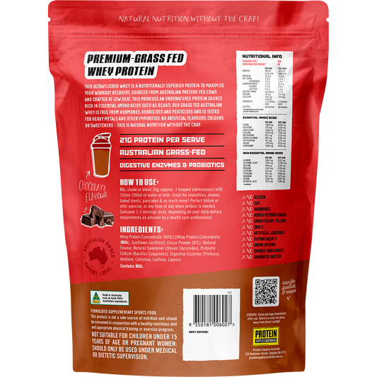 Protein Supplies Australia Australian Whey Protein Chocolate