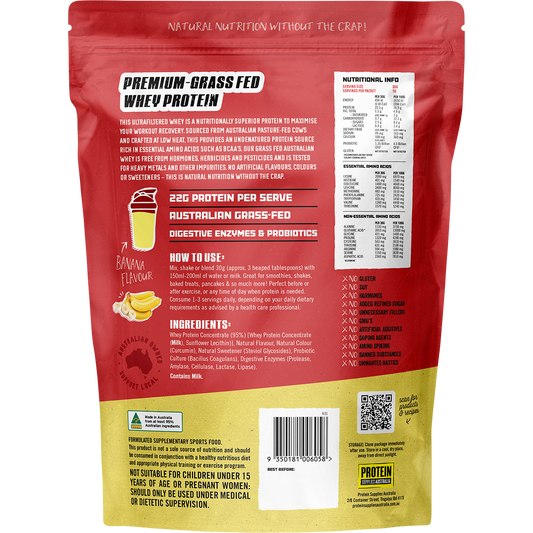 Protein Supplies Australia Australian Whey Protein Banana