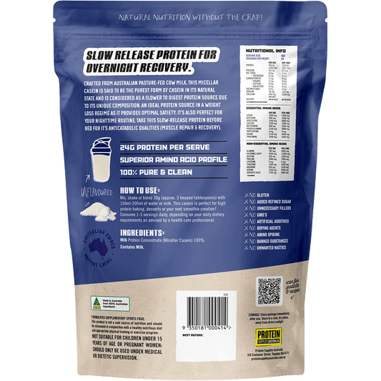 Protein Supplies Australia Micellar Casein Protein Vanilla
