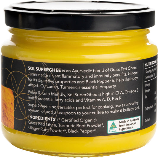 SOL ORGANICS Turmeric Super Ghee 1 x 275g