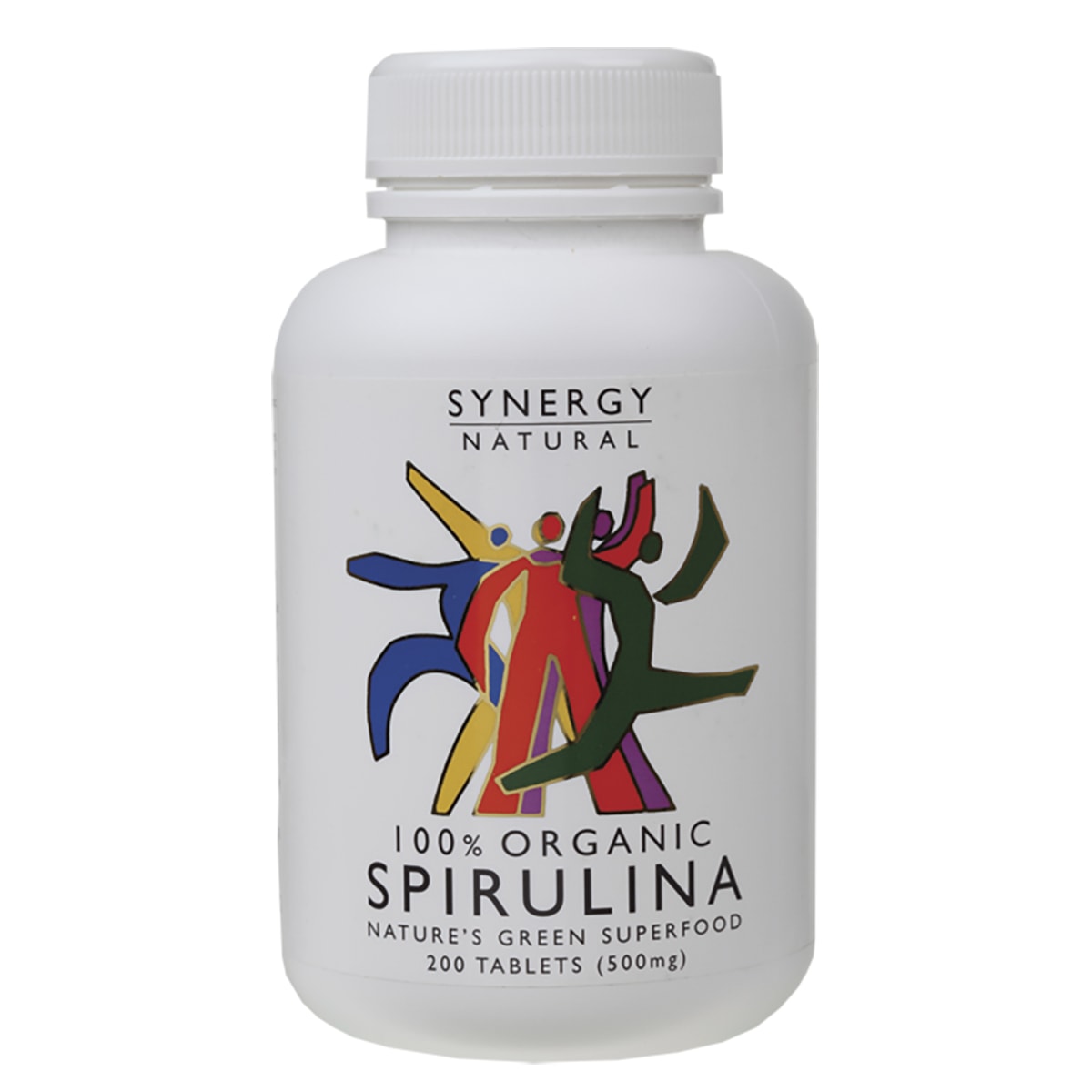 SYNERGY NATURAL Spirulina Tablets 500mg 1 x 200 Tabs
