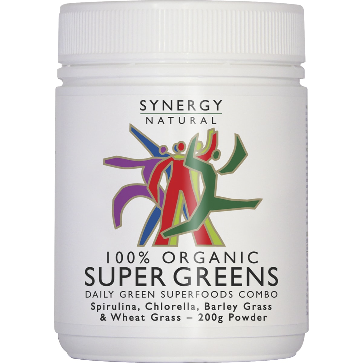 SYNERGY NATURAL Super Greens Powder 1 x 200g
