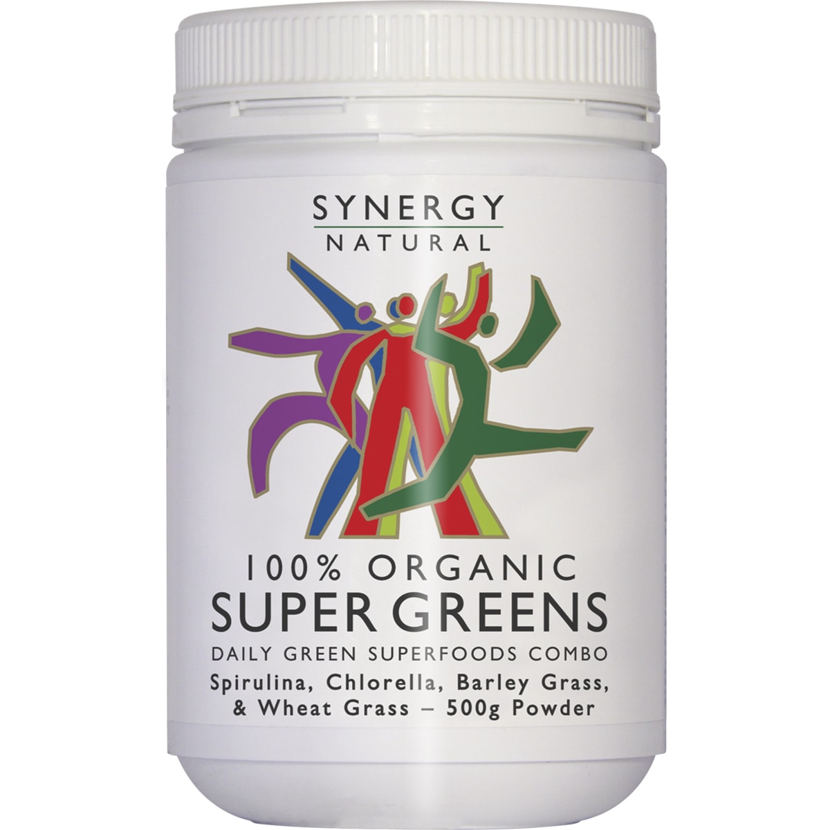 SYNERGY NATURAL Super Greens Powder 1 x 500g