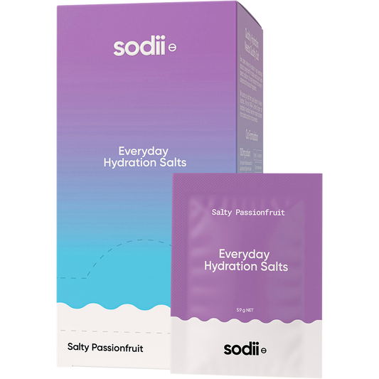 Sodii Everyday Hydration Salts Salty Passionfruit 24 x 30pk