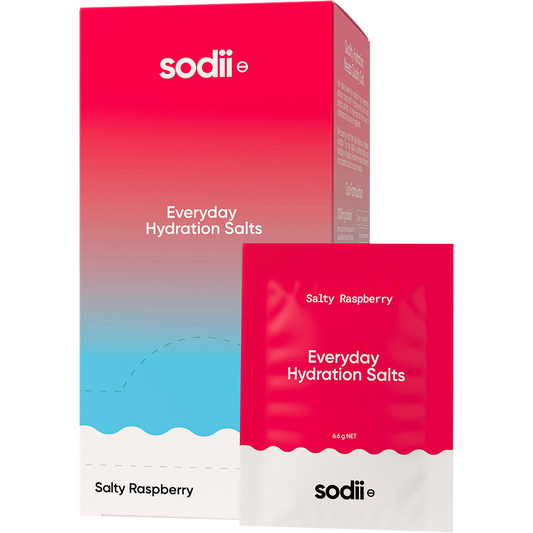 Sodii Everyday Hydration Salts Salty Raspberry 24 x 30pk