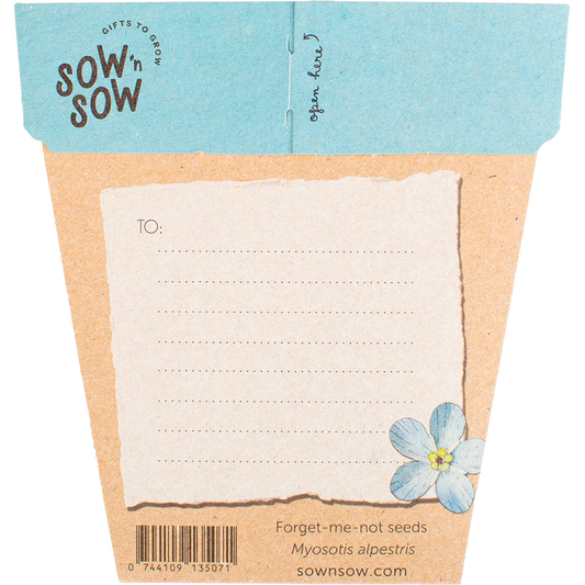 Sow 'n Sow Gift of Seeds Forget Me Not