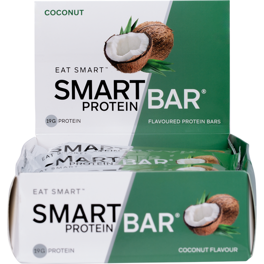 Smart Protein Bar Coconut Flavour Protein Bar - Box of 12