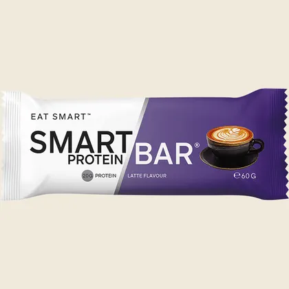 Smart Protein Bar Latte Flavour Protein Bar - Box of 12