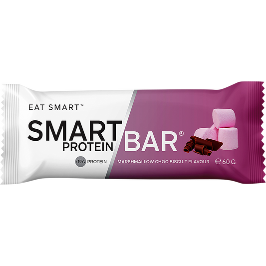 Smart Protein Bar Marshmallow Choc Biscuit Flavour Protein Bar - Box of 12