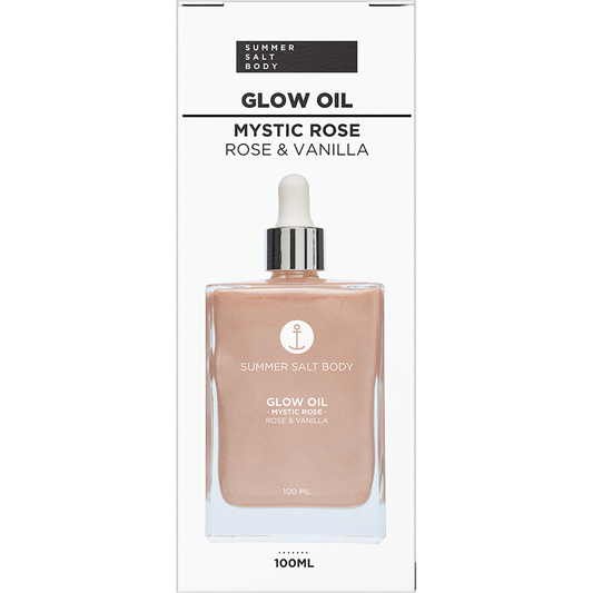 Summer Salt Body Glow Oil Mystic Rose Rose & Vanilla