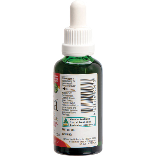 Nirvana Organics Liquid Stevia Caramel