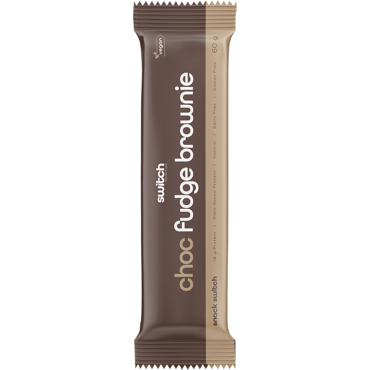 SWITCH NUTRITION Plant Protein Bar Choc Fudge Brownie x 12