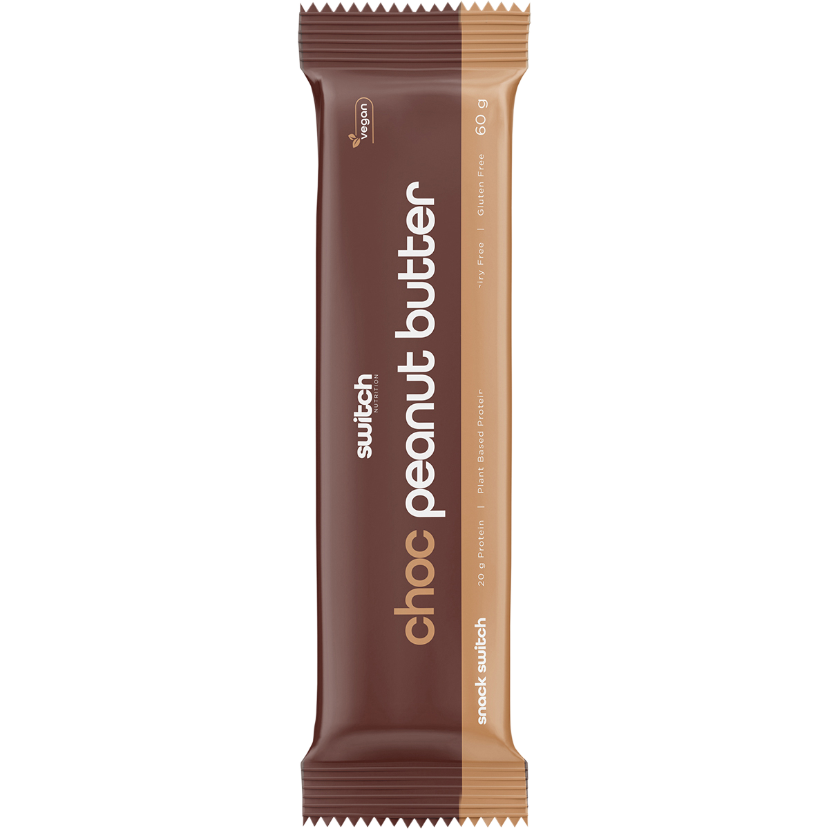 SWITCH NUTRITION Plant Protein Bar Choc Peanut Butter x 12