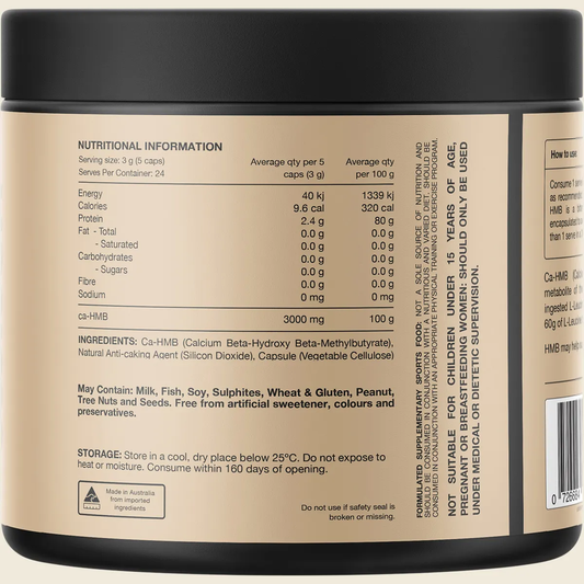 Switch Nutrition HMB Ca-Beta-Hydroxy Beta-Methylbutyrate