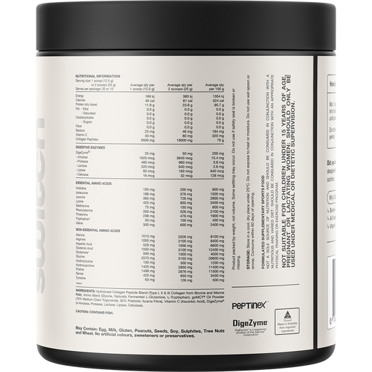 Switch Nutrition Collagen Peptides Unflavoured