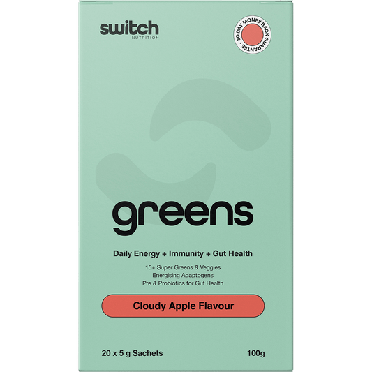 Switch Nutrition Greens Sachets Cloudy Apple
